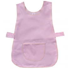 Basic Pink Tough Cotton/ Polyester Apron Tabard