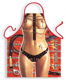 S&M Whips and Chains Ladies Rude Apron