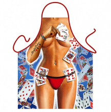 Sexy Strip Poker Ladies Funny Apron