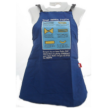 Edward Monkton Your Inner Pasta Funny Cartoon Apron