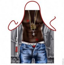 USA Gangster Rap Hunk Novelty Apron