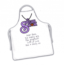 Personalised Special Mum Novelty Necklace Apron