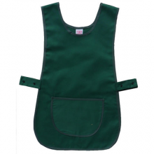 Bottle Green Durable Polycotton Adjustable Tabard Apron