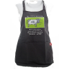 Edward Monkton Cow of Wisdom Black Cotton Apron