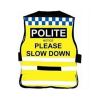 Slow Down High Visibility Equine Safety Tabard