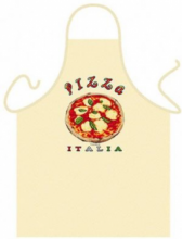 Pizza Italia Classic Cream Cooking Apron