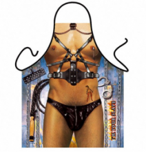 S&M Sex Slave Saucy Mens Apron