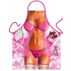 Saucy Cupid Sexy Ladies Pink Novelty Apron