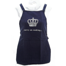 Carry On Cooking Navy Cotton Ladies Baking Apron