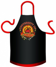 Barbecue University Novelty Mens Cotton BBQ Apron