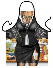 Sex Teacher Gorgeous School Headmistress Novelty Apron