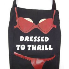 The Dressed To Grill Funny Kitchen Apron