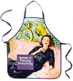 Queen of Everything Ladies Novelty Apron