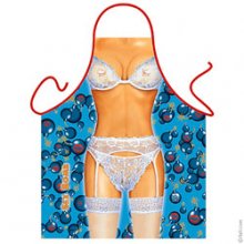 Sexy White Underwear Ladies Novelty Apron