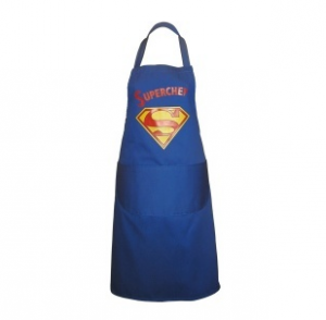 Super Chef Novelty Superman Style Apron