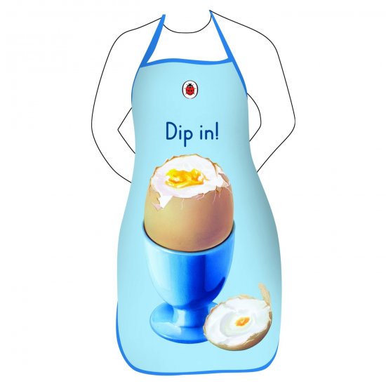 Retro Dip In Ladybird Classic Cotton Apron - Click Image to Close