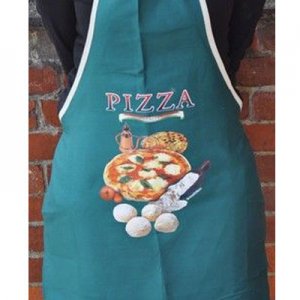 Green Italian Pizzeria Workers Apron