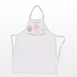 Personalised Name Cute Cupcake Apron