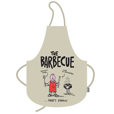 Daddys Doing The BBQ Apron - Click Image to Close