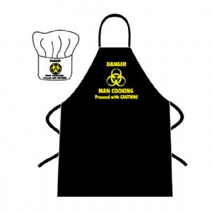 Danger Man Cooking Novelty Chef Set - Click Image to Close