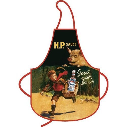 HP Sauce Retro Advert Cotton Apron - Click Image to Close