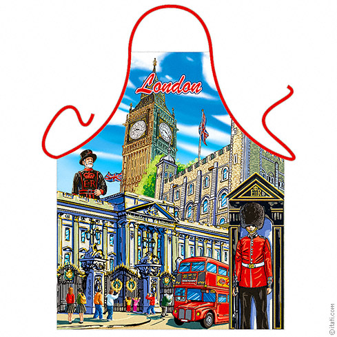 Iconic This is London Classic Scenery Tour Apron - Click Image to Close